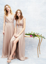 Summer of Shimmer With Monique Lhuillier's Metallic Chiffon