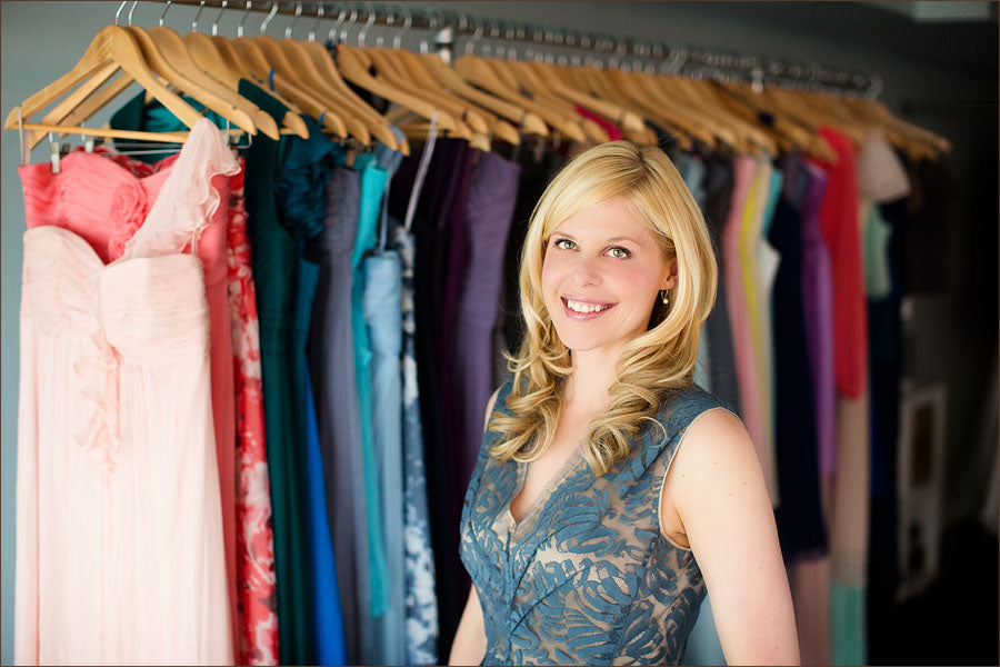 bridesmaid dresses pittsburgh It's a Taboo No More: These Pittsburgh Bridesmaids Are Wearing White
