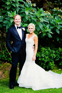 bella bridesmaids - davis and his bride
