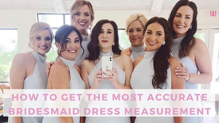 Bridesmaids in their perfectly fitted dresses taking a selfie