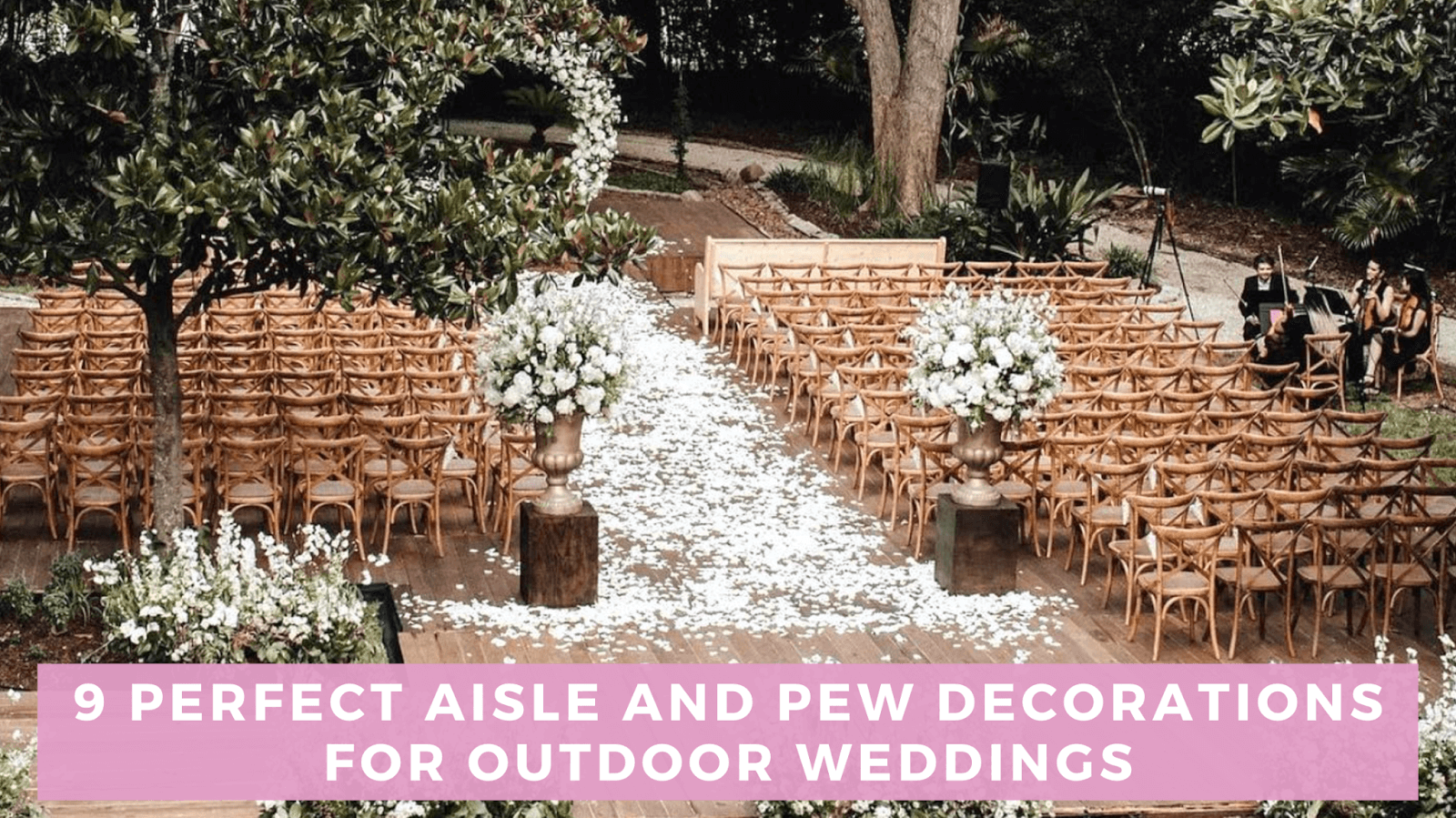 Wedding ceremony discount accessories