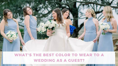 What's the best color to wear to a wedding as a guest?