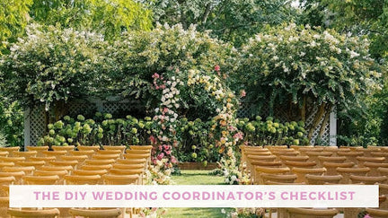 The DIY Wedding Coordinator's Checklist