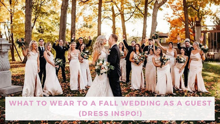 What to Wear to a Fall Wedding as a Guest (Dress Inspo)