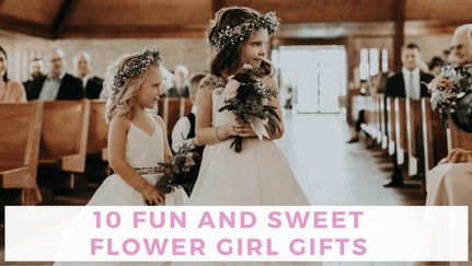 Fun and sweet flower girl gifts