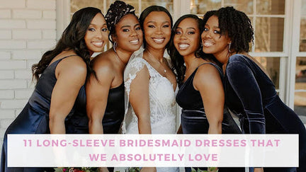 11 Long-Sleeve Bridesmaid Dresses That We Absolutely Love