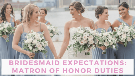 Matron of honor duties header