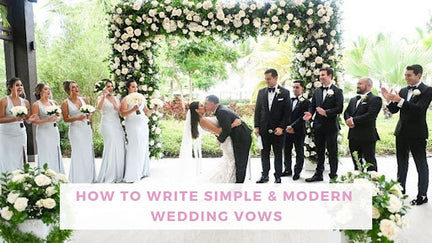 How to Write Simple & Modern Wedding Vows