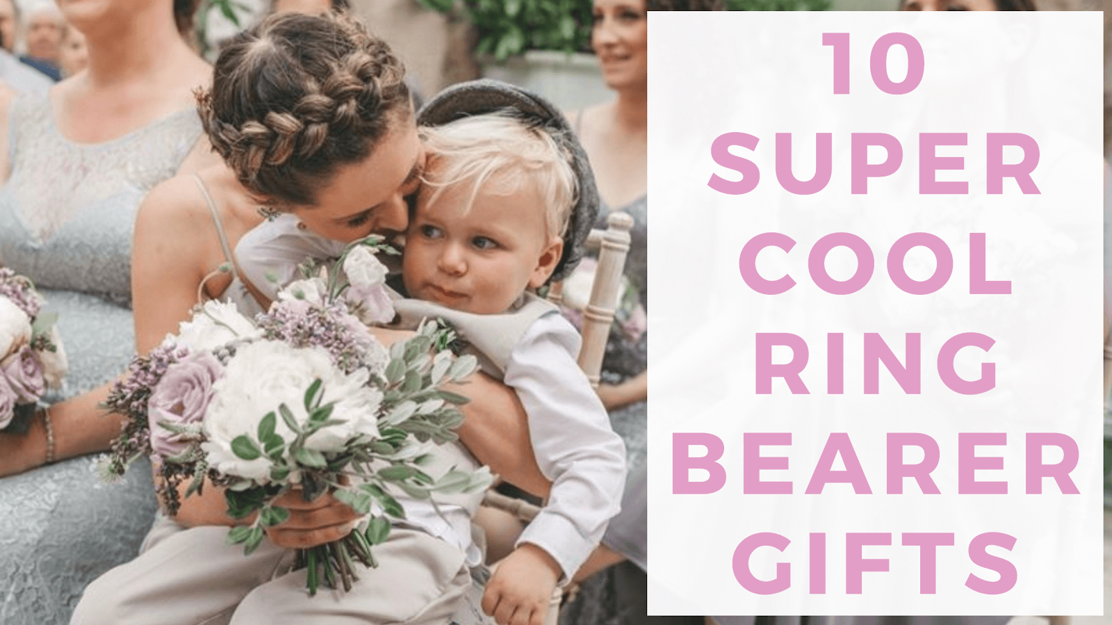 Gifts for ring bearer best sale child