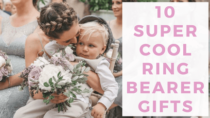 Ring bearer gift header