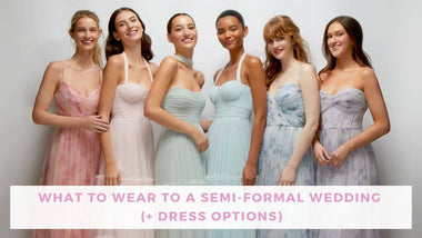 what to wear to a semi-formal wedding