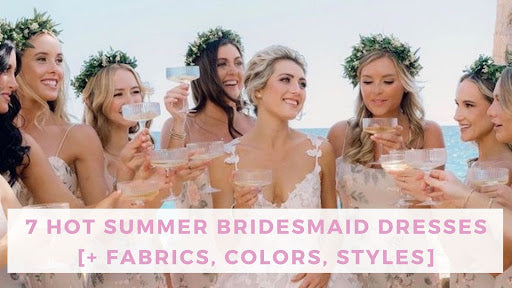 white christmas dresses Boho Summer Sheath Simple Long Bridesmaid Dresses Wedding Party Dress main image 1