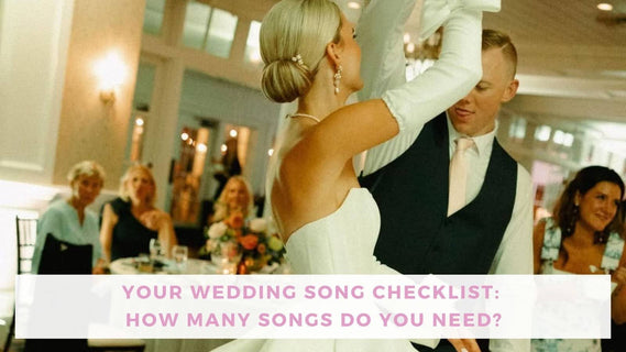 wedding song checklist