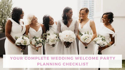 Your Complete Wedding Welcome Party Planning Checklist