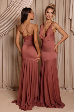 Dollhouse Bridesmaid Dress Violet