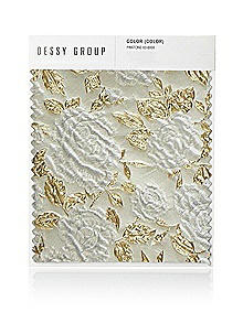 Gold Leaf Brocade Swatch