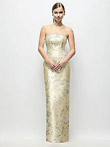 charmeuse champagne bridesmaid dresses Satin Bridesmaid Dress Prom Dress Champagne XL Dillon Champagne by Grace Loves Lace main image 0