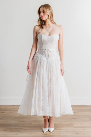 By Watters Little White Dress Serg 32118