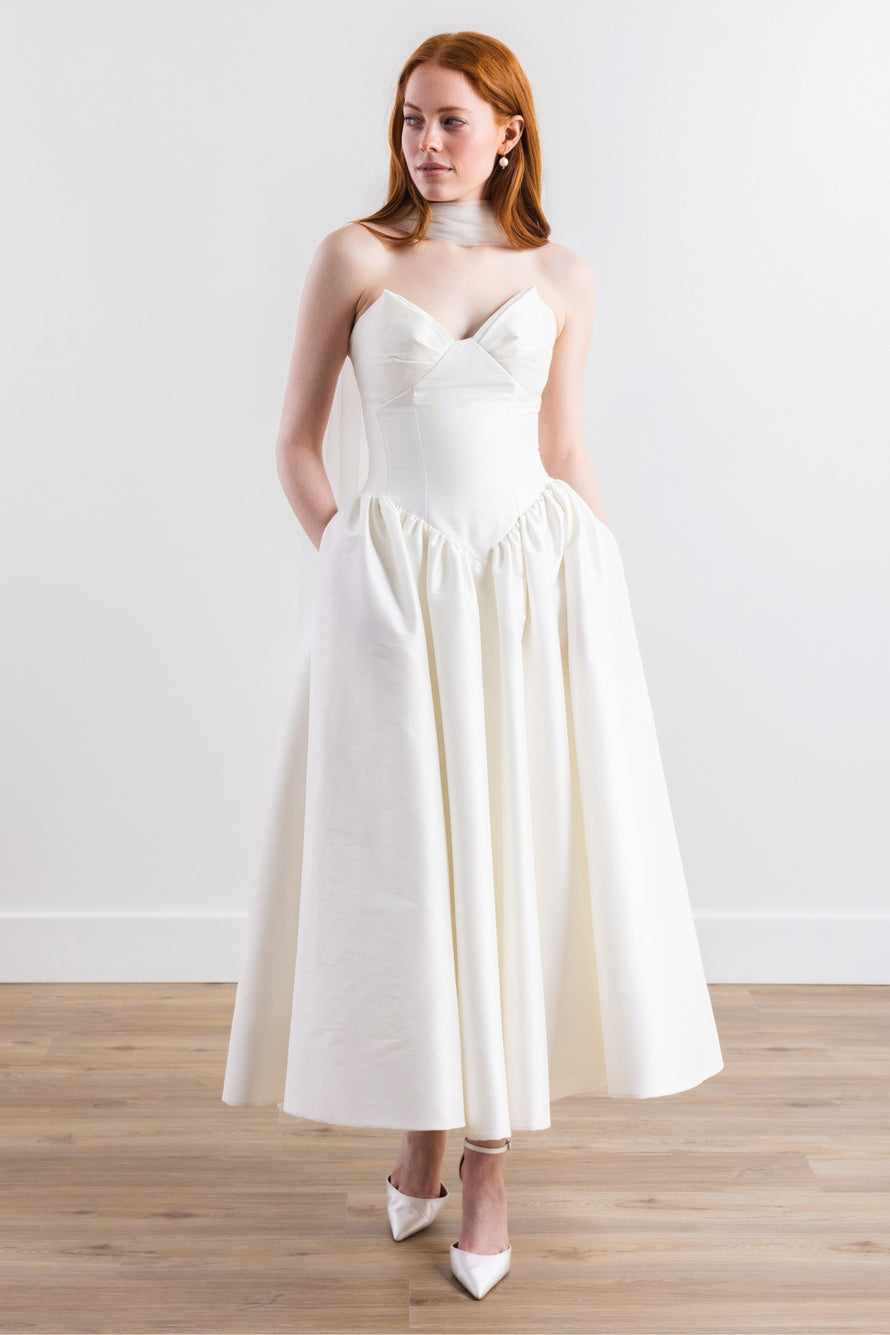 By Watters Little White Dress Rickey 32305 By Watters Little White Dress Rickey 32305
