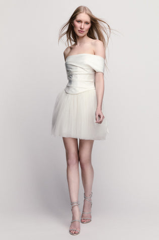 By Watters Little White Dress Marquise 33310