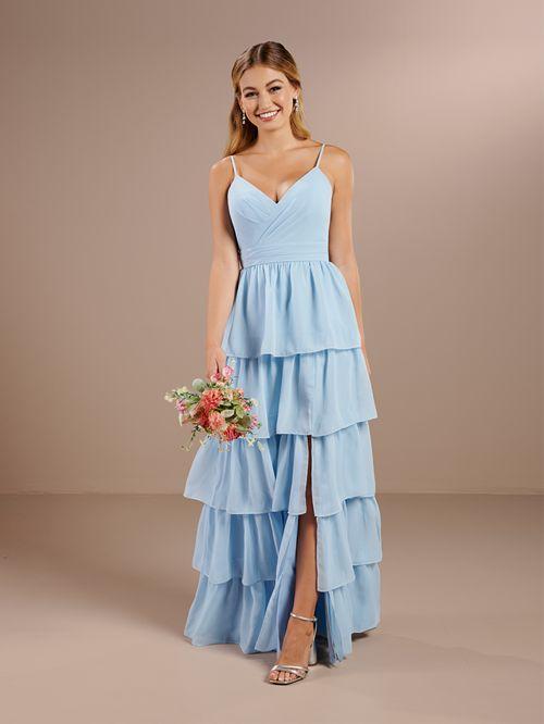 MAC DUGGAL花柄 エンベリッシュ フレアードレス Mac Duggal Dress 67966 | Bella Bridesmaids