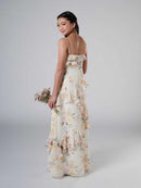 christina wu junior bridesmaid dresses Christina Wu 32188 Layered Skirt Two-Strap Junior Bridesmaid Dress