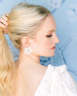 The Large Olivia Petal Earrings
