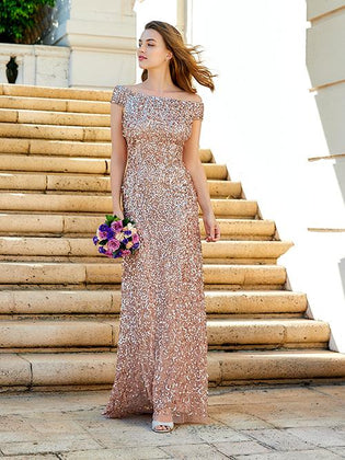 Adrianna Papell Platinum Bridesmaid Dress Style 40102