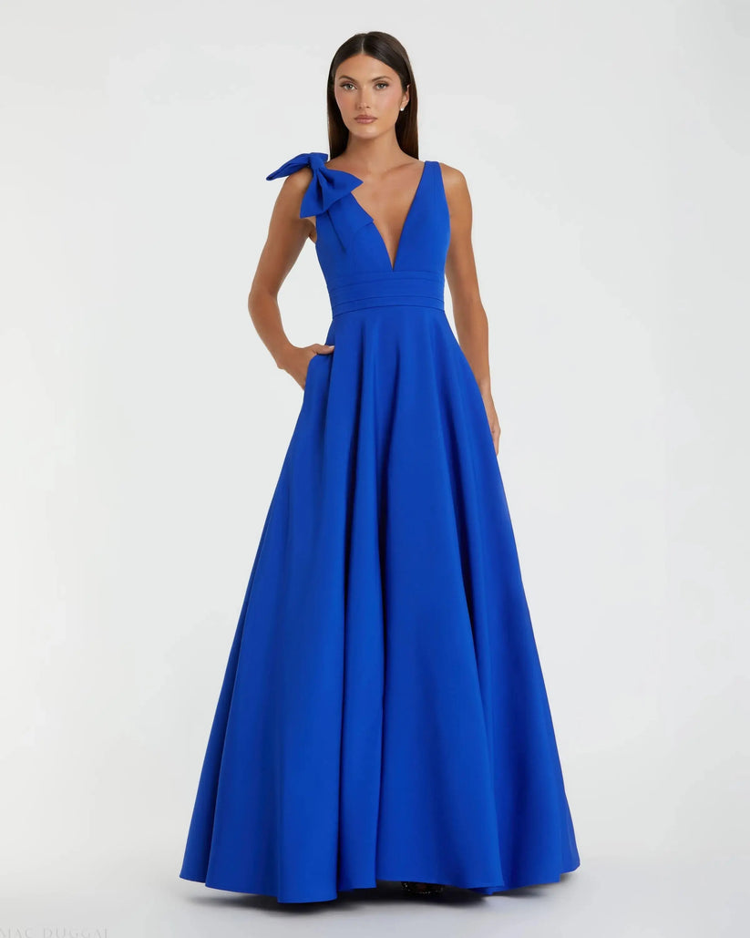 Mac Duggal Dress 49972 in Cobalt Mac Duggal Dress 49972 in Cobalt