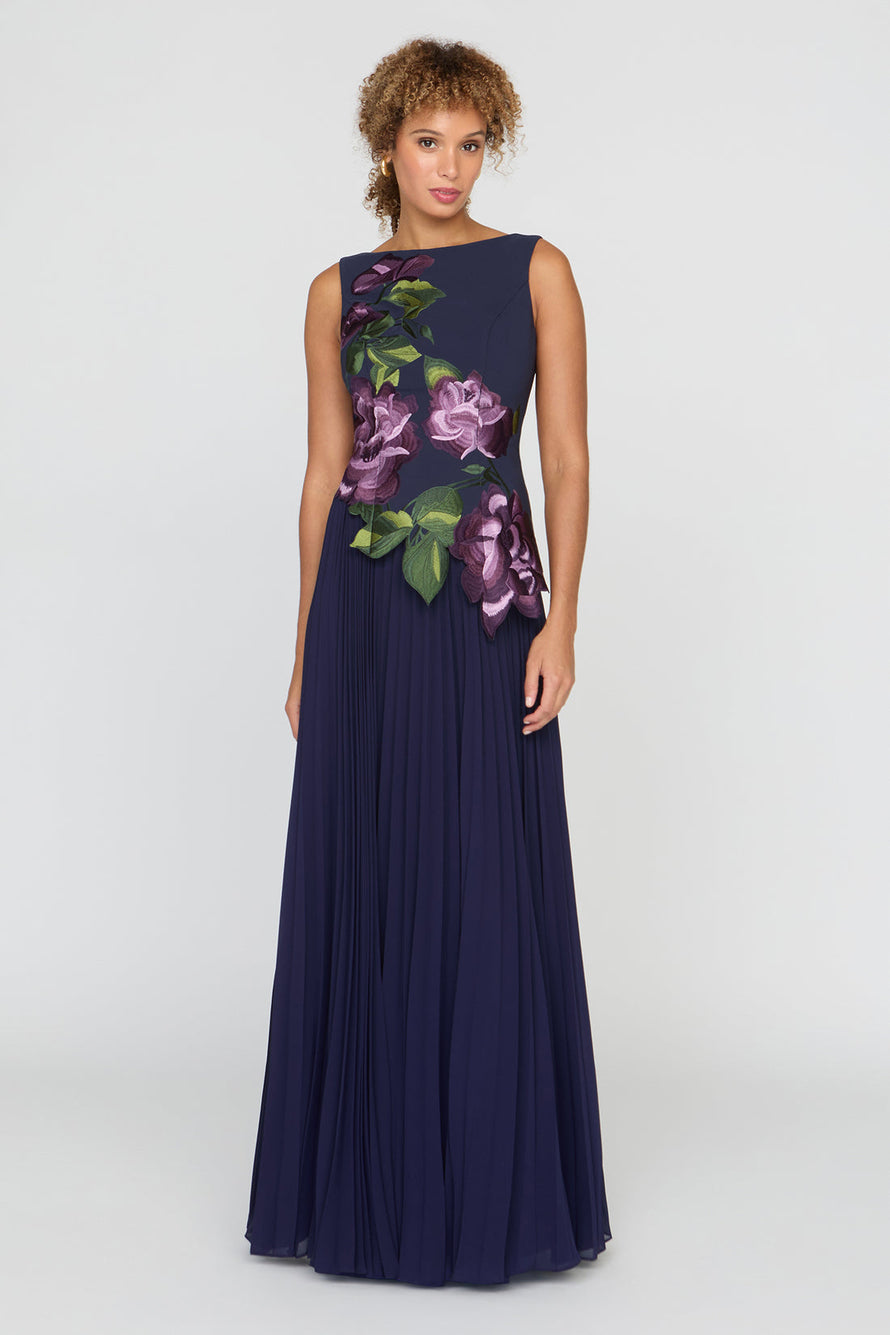 kay unger asymmetrical dress Kay Unger 5518825 main image 0