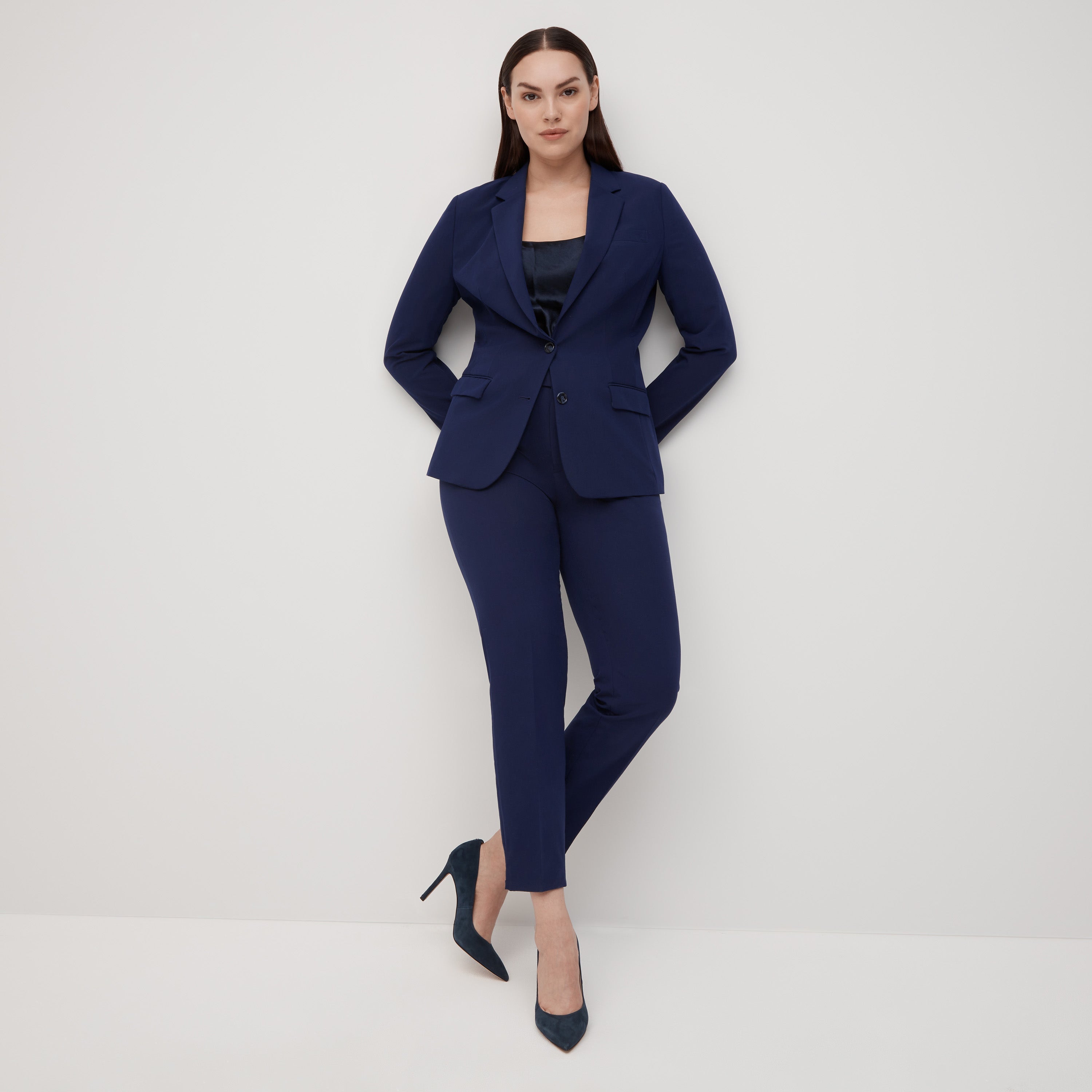 スーツ BALMAIN Women Suit Jackets DF0SK249KH746BO Blue Balmain Blazer - Blue - Women | DF0SK249KH746BO | thebs.com