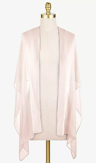 Sheer Crepe Stole by The Dessy Group