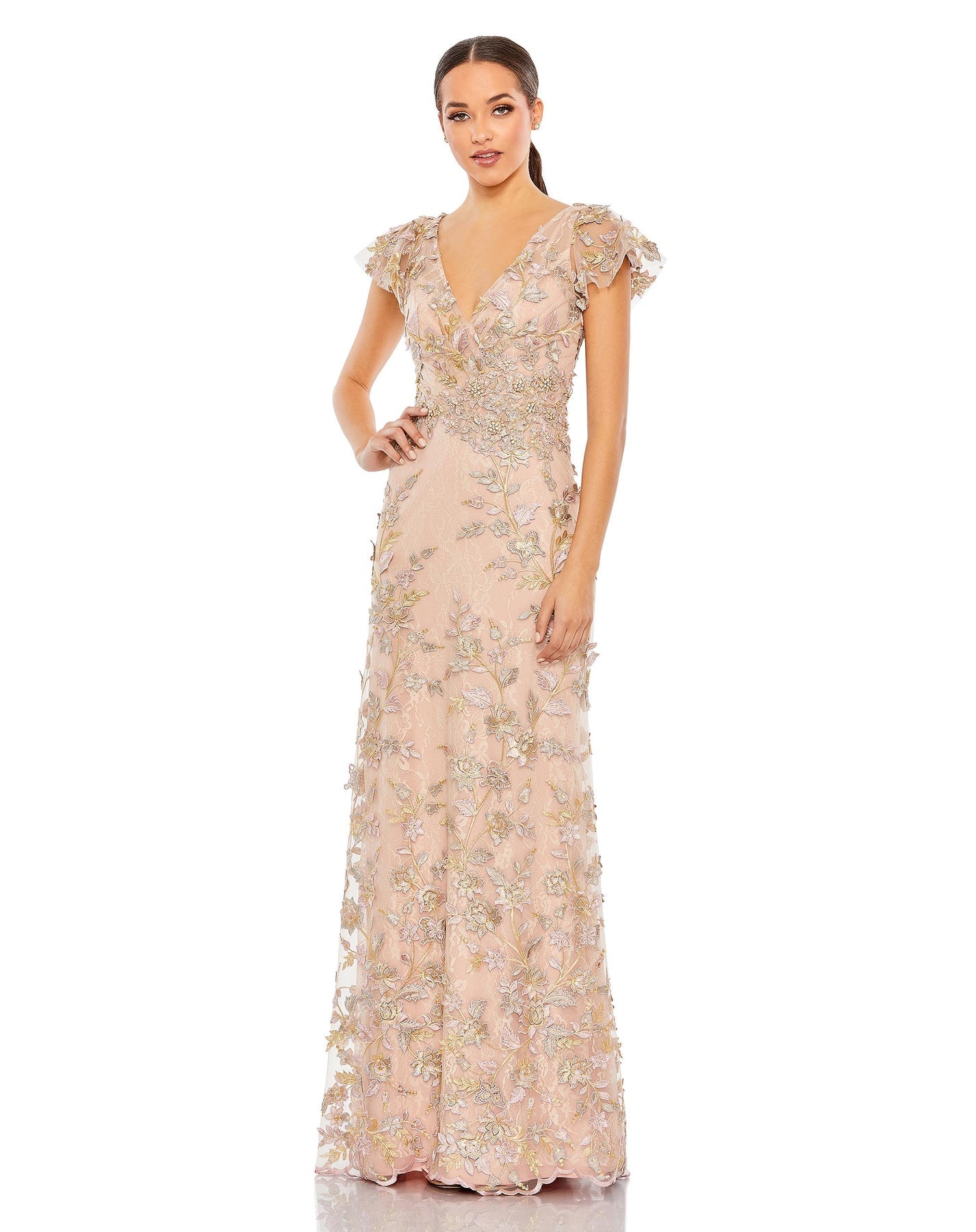 【Mac Duggal】黄色のフリルロングドレス 68192_ROG_Default_1_WS_1800x18