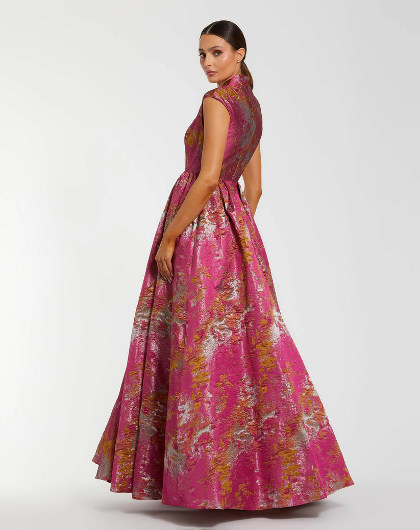 Mac Duggal Dress 68956 & Bella Bridesmaids