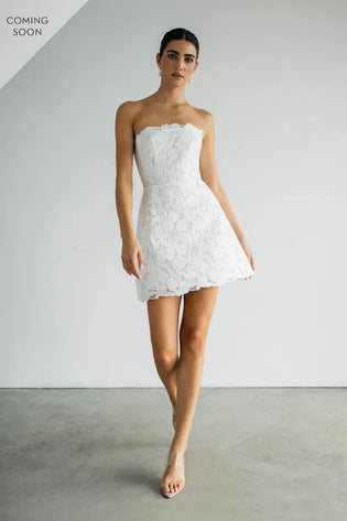 Jenny Yoo Little White Dress Amanda