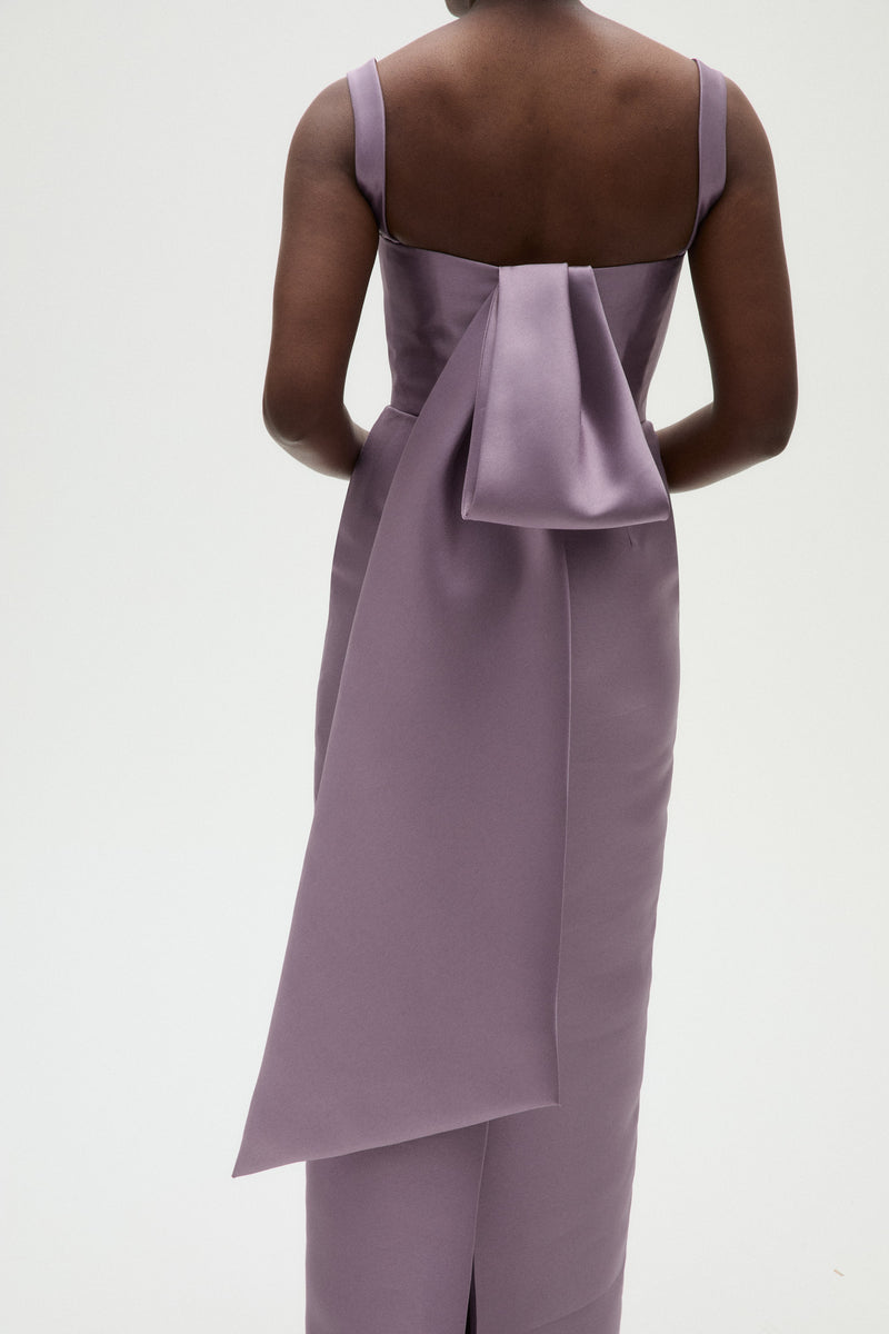 Amsale Evening Dress P937M & Bella Bridesmaids
