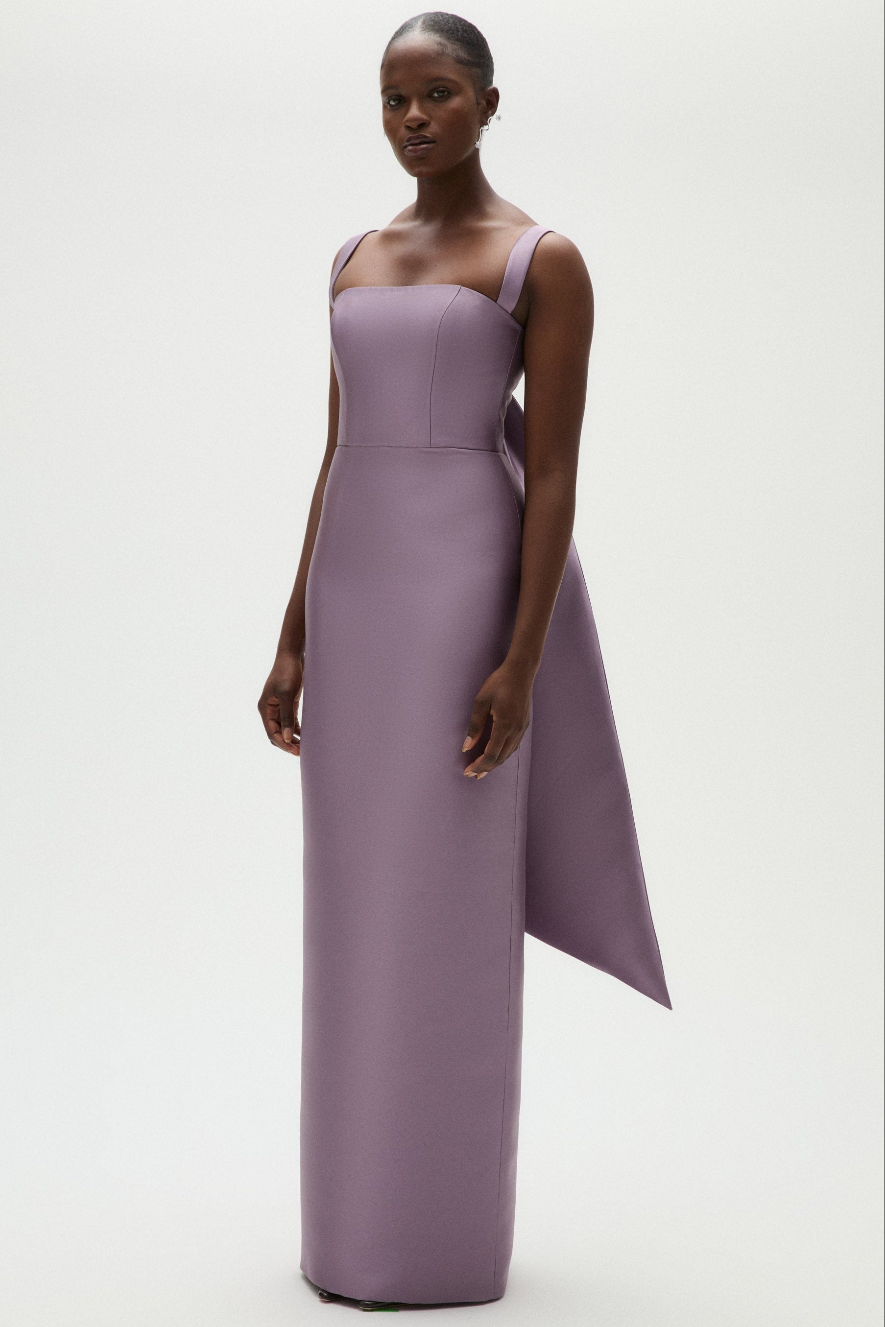 amsale gowns & formal dresses One Shoulder Drape Gown Ruby / 16