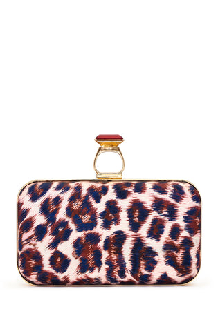 Sachin & Babi On The Rocks Clutch in Big Cat