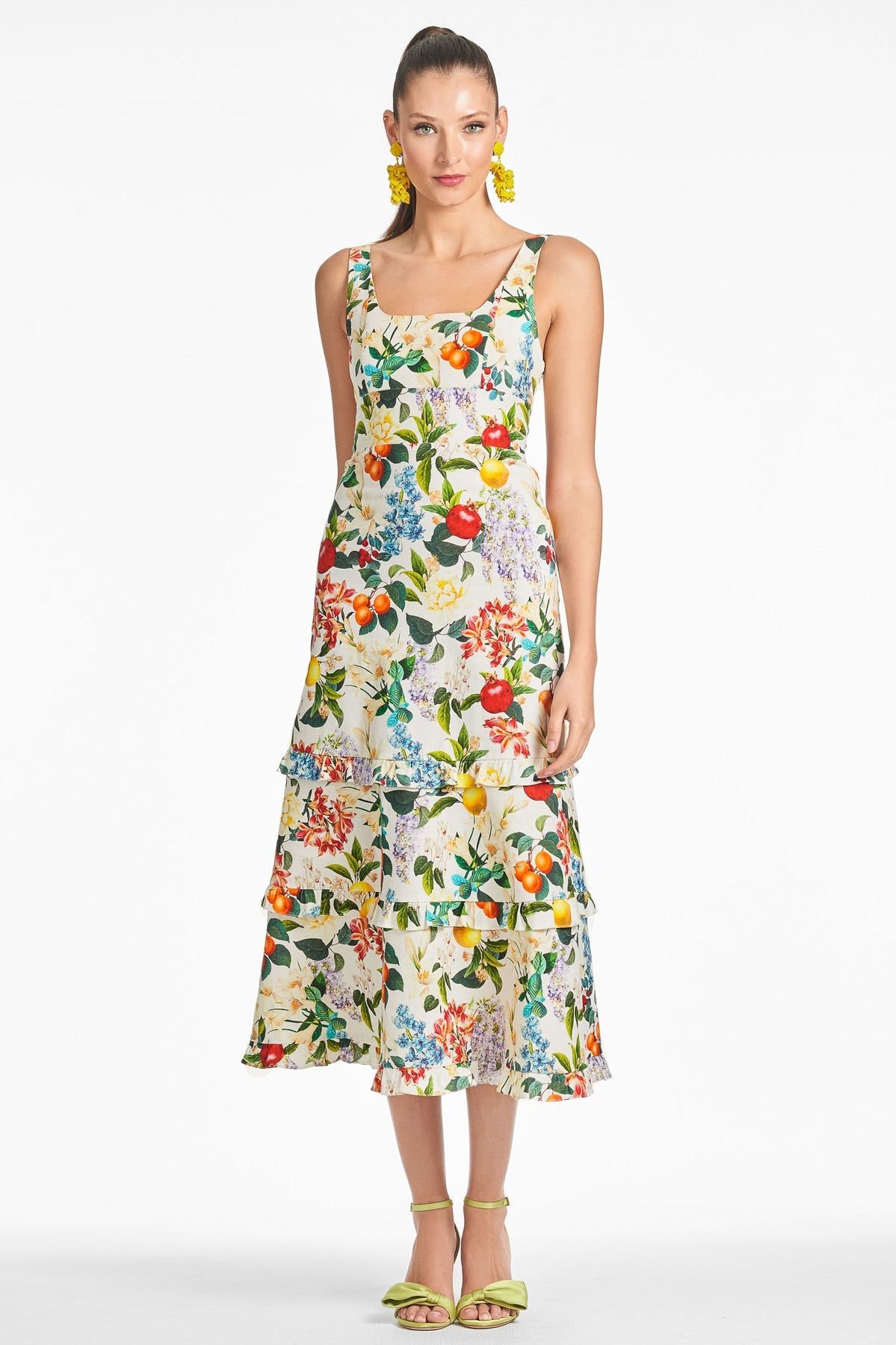 【SACHIN&BABI】 Camila Dress パフスリーブ マーメイドドレス CAMILADRSD_600x_bc144740-11f6-