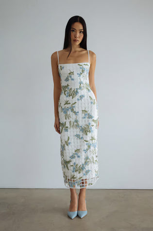 Jenny Yoo Little White Dress Capri