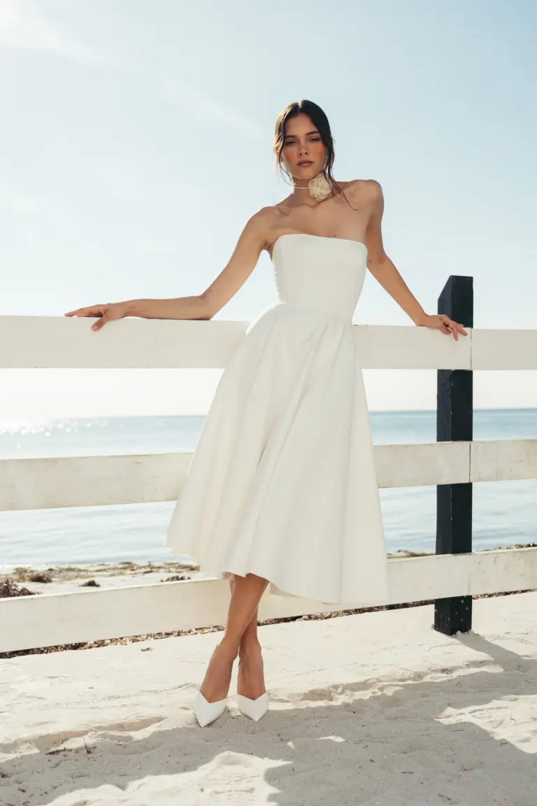 Jenny Yoo Little White Dress Carrie Jenny Yoo Little White Dress Carrie