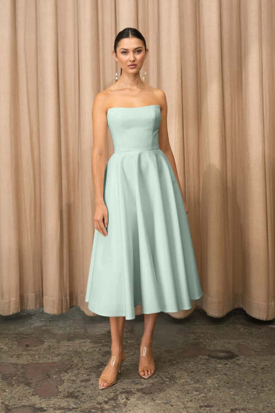 Jenny Yoo Dress Carrie in Morning Mist