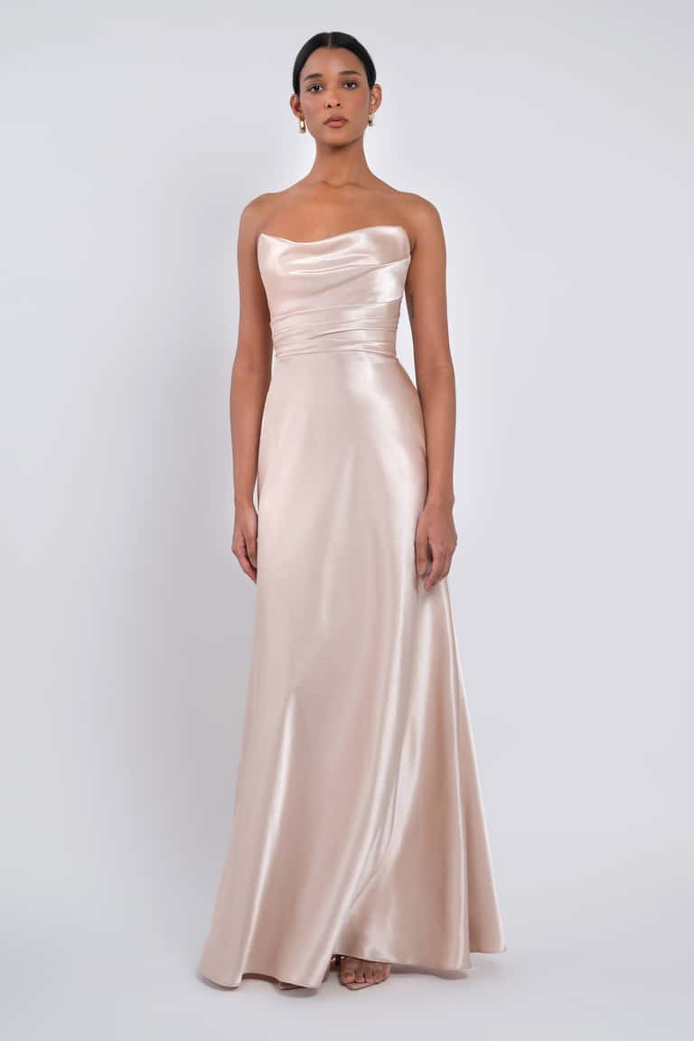 Jenny Yoo Bridesmaid Dress Corinne French Blue