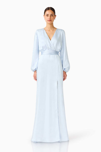 pale blue maxi dress Kai Maxi Dress in Pale Blue