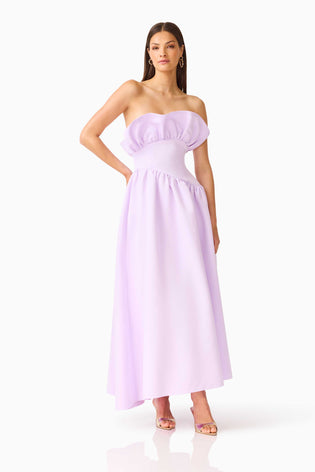Laurel Sleeveless Maxi Dress in Lilac
