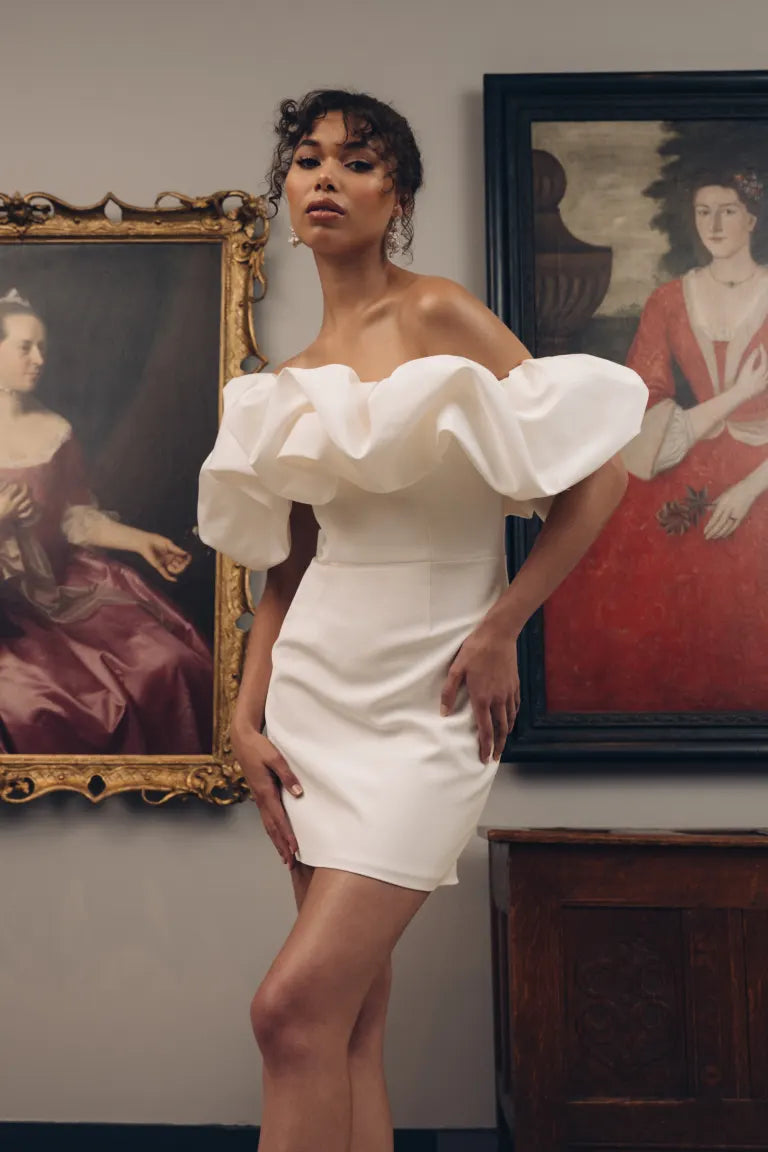 Jenny Yoo Little White Dress Emily Bella Bridesmaids