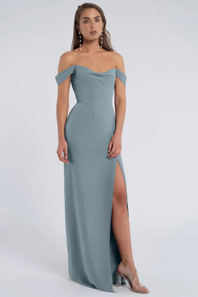 Jenny yoo top mayan blue