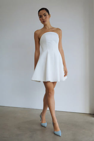 Jenny Yoo Little White Dress Judy