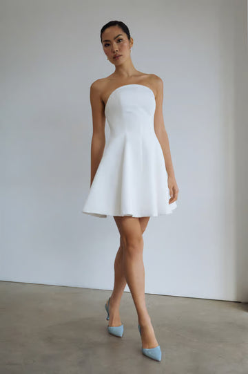 Little White Dresses for Weddings & Other Events | Bella Bridesmaids Little White Dresses for Weddings & Other Events | Bella Bridesmaids