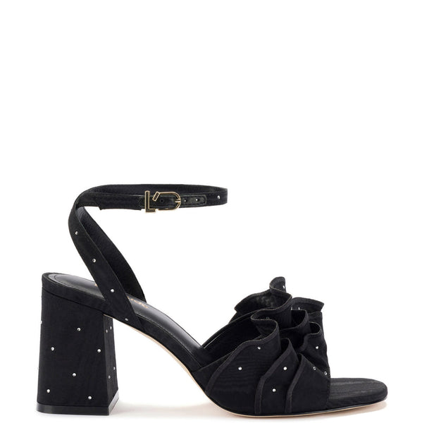 melt the lady volume upper sandal Black